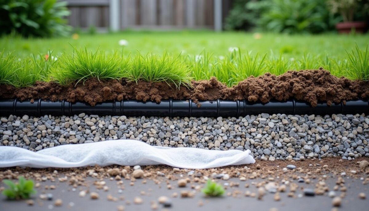 Guide complet sur la tranchée drainante pour eaux pluviales : conception, calculs et installation Guide complet sur la tranchée drainante pour eaux pluviales : conception, calculs et installation