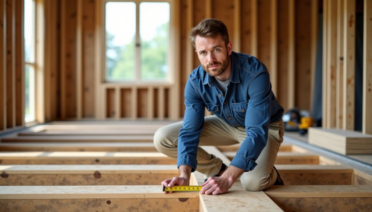 Choisir l’espacement idéal des solives pour un plancher OSB : guide selon l’épaisseur et la portée