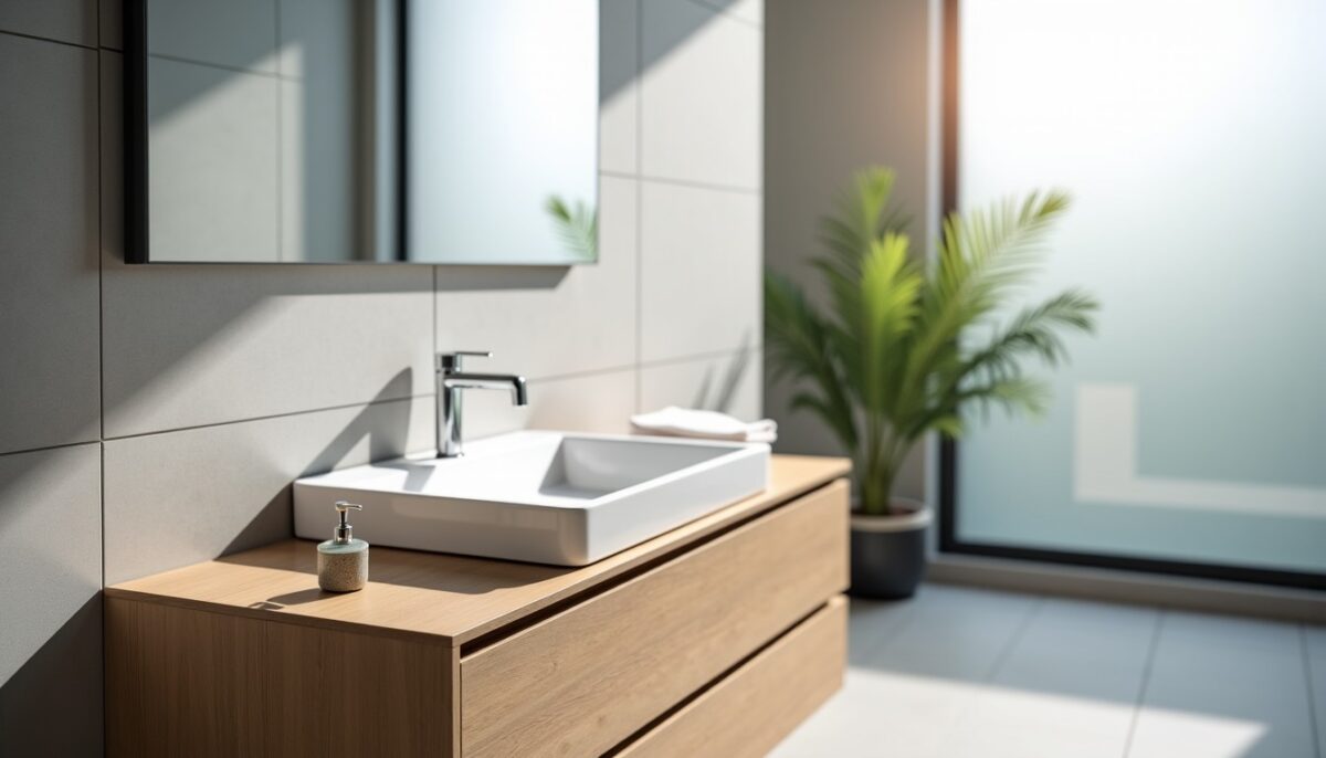 Hauteur idéale du plan vasque dans la salle de bain : comment choisir selon votre installation ?