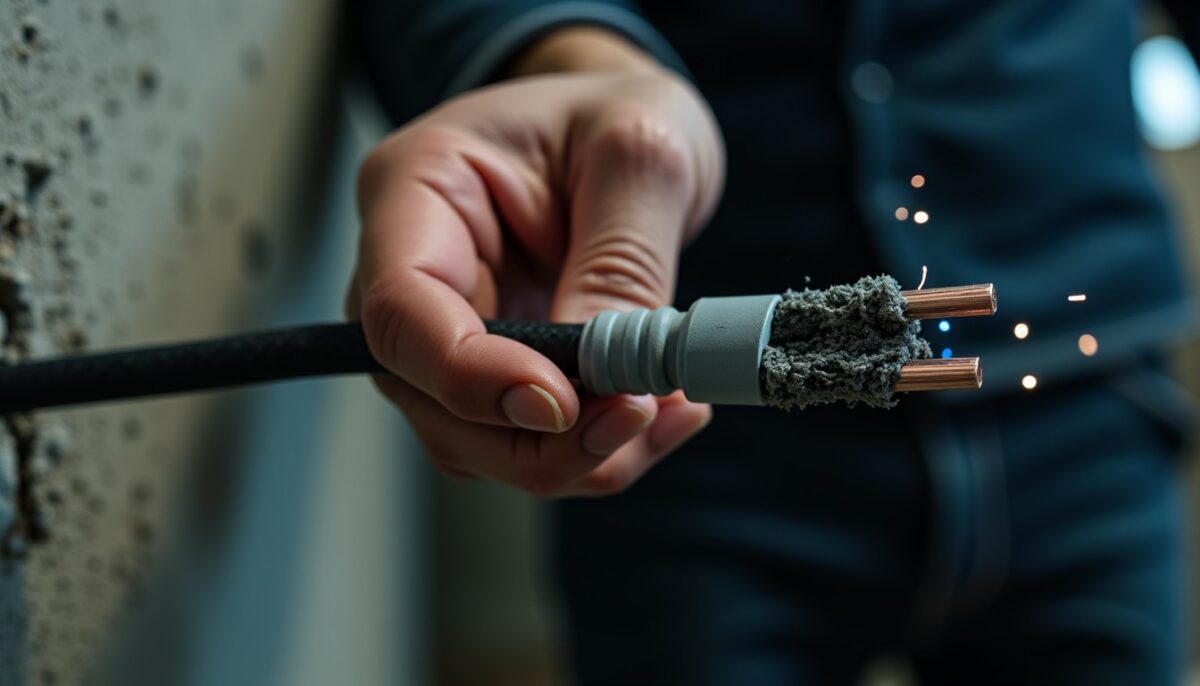 Fil VOB électrique endommagé : les gestes essentiels à adopter